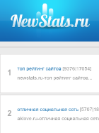 Скриншот сайта newstats.ru